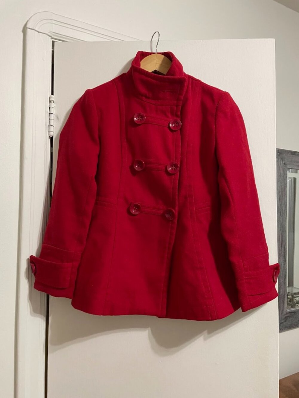 Red Coat – Fits XS, Like-New
